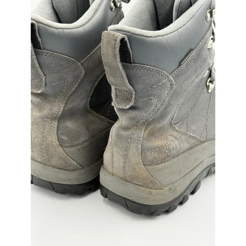 The North Face Chilkat Snow Boots Men's Size 14 Gray Waterproof Winter Lace Up